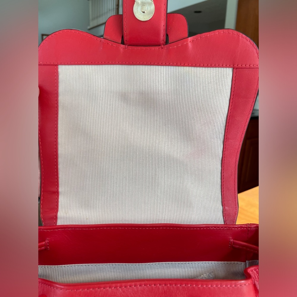 Radley London Devonport Mews red leather backpack - Picture 11 of 15
